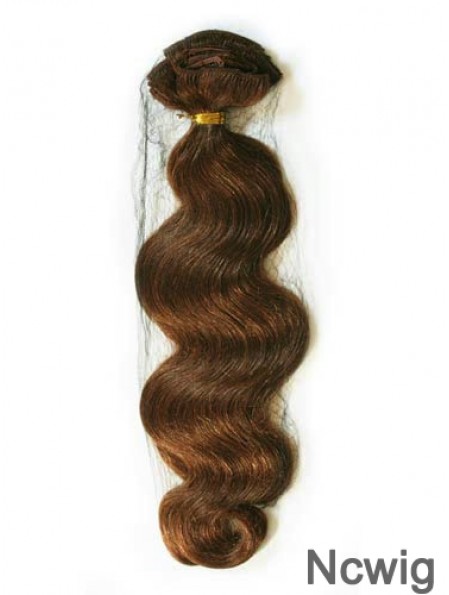 Auburn Wavy Good Remy Human Hair Tape In Hair Extensions