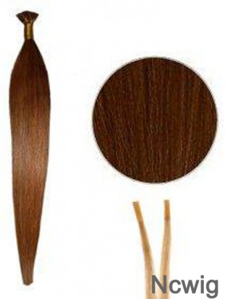 Auburn Straight Stick/I Tip Hair Extensions