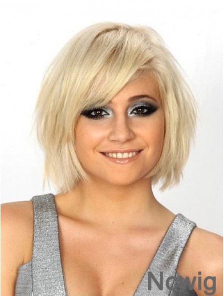 Bob Wigs UK 100% Hand Tied Straight Style Chin Length