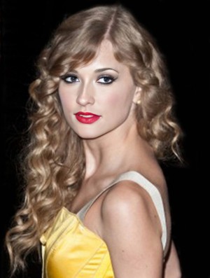 Taylor Swift Wigs 100% Hand Tied Remy Human Blonde Color