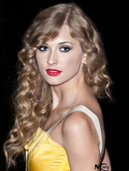 Taylor Swift Wigs 100% Hand Tied Remy Human Blonde Color