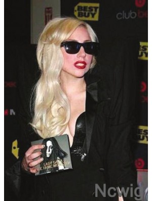 20 inch Cheap Long Wavy Layered Lady Gaga Wigs