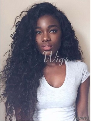 No-Fuss 22 inch Long Kinky Wigs For Black Women