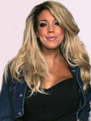 Layered Wavy Blonde 18 inch Popular Wendy Williams Wigs