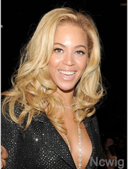 Shoulder Length Wavy Without Bangs Lace Front 14 inch Modern Beyonce Wigs
