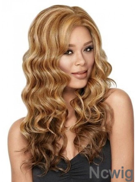Best Long Wavy 26 inch Synthetic Glueless Lace Front Wigs