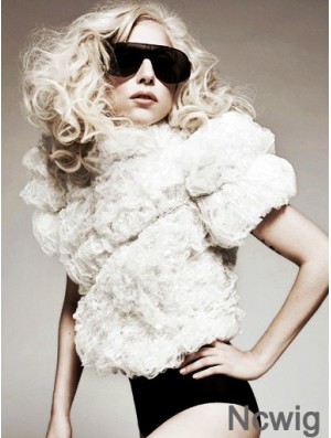 18 inch Amazing Long Curly Layered Lady Gaga Wigs