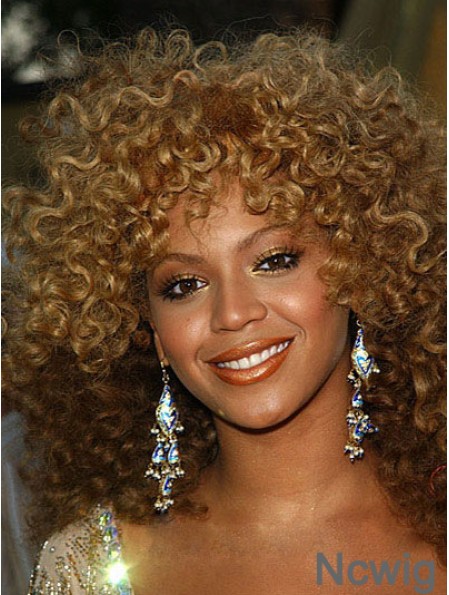 Shoulder Length Curly Classic Capless 11 inch Soft Beyonce Wigs