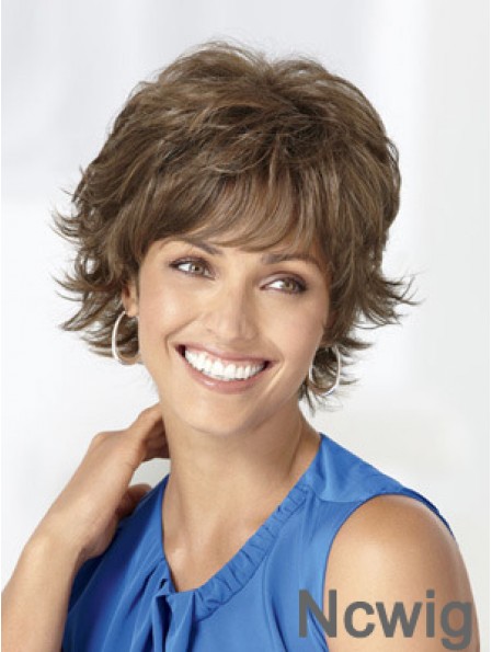 Wavy Brown Perfect Short Classic Wigs