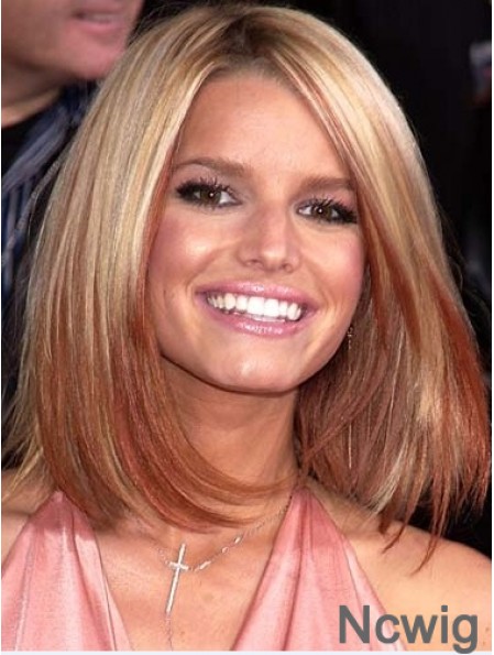 Straight Lace Front Bobs Short Ombre/2 Tone Amazing Jessica Simpson Wigs