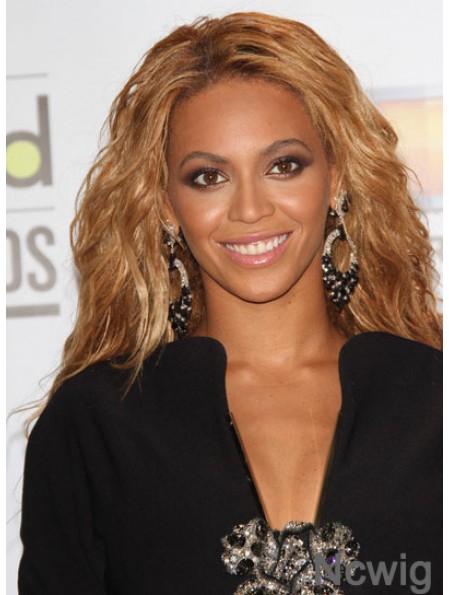Long Wavy Without Bangs Capless 21 inch New Beyonce Wigs