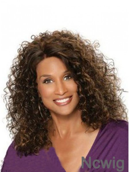 Auburn Shoulder Length Curly Without Bangs Full Lace 12 inch Beverly Johnson Wigs