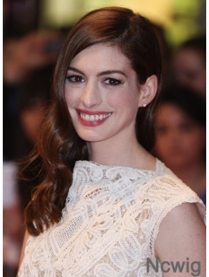 Auburn Long Wavy Layered Capless 20 inch Anne Hathaway Wigs