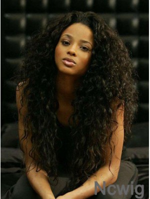24 inch Black Lace Front Wigs For Black Women