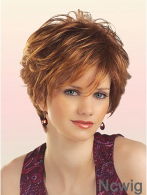 Synthetic Short Wavy Capless Online Wig Store