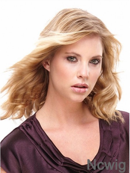 Comfortable Brown Wavy Synthetic Clip In Hair Extensions