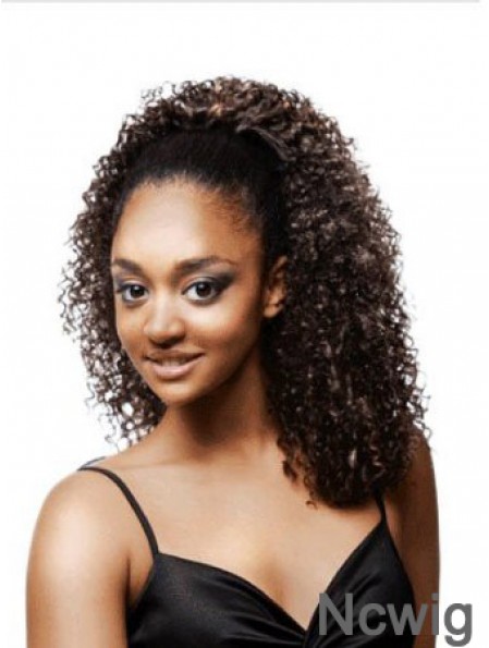 Style Brown Synthetic Curly Hair Falls