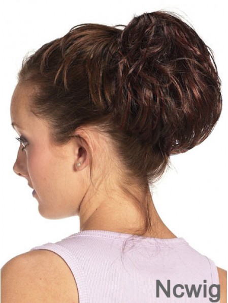 Auburn Hair Bun Pieces