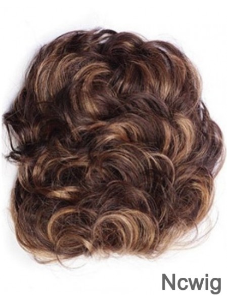 Good Auburn Curly Remy Human Hair Clip In Hairpieces